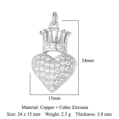 Bee Butterfly Dragonfly Copper Zircon Pendant Devil's Eye