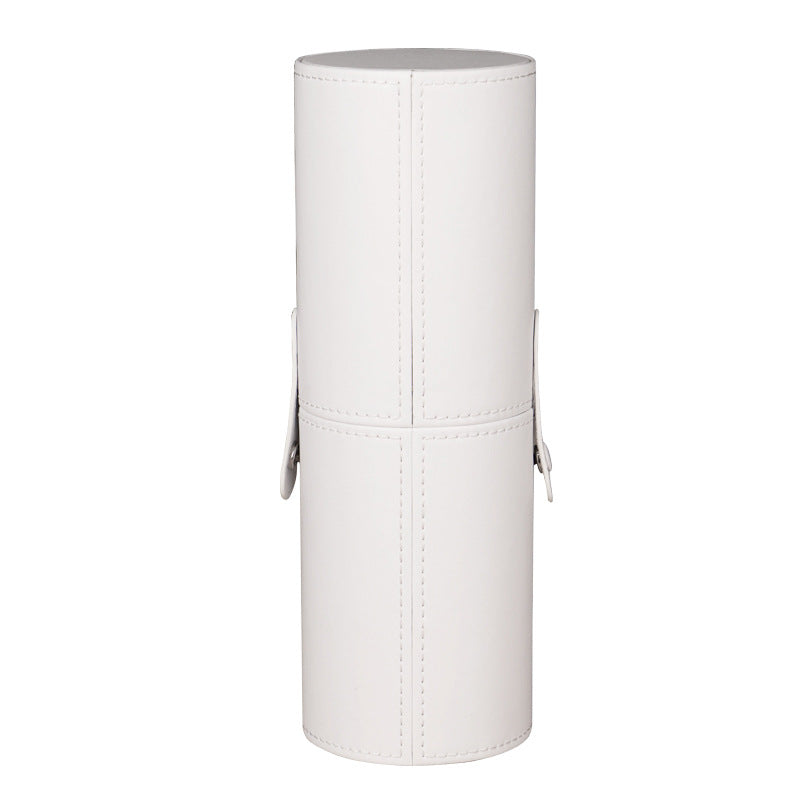 Soporte portátil para brochas de maquillaje. 