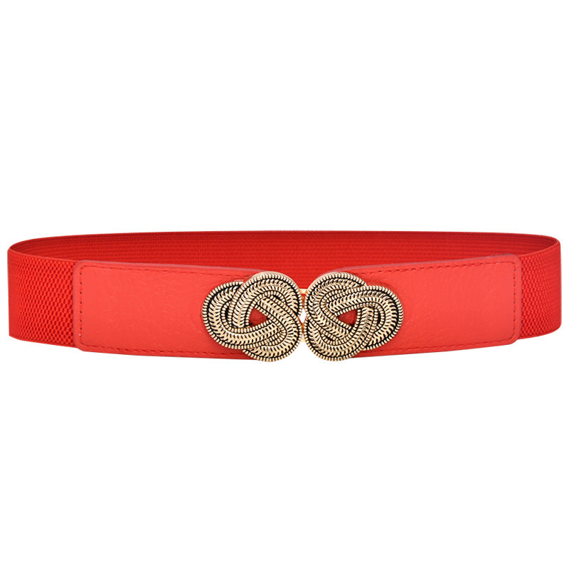 Elastic wide waist seal, elastic force