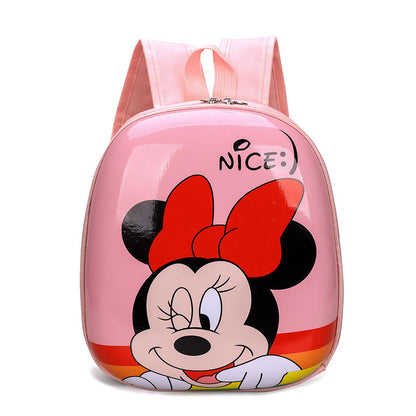 Children's backpack eggshell bag kindergarten school bag