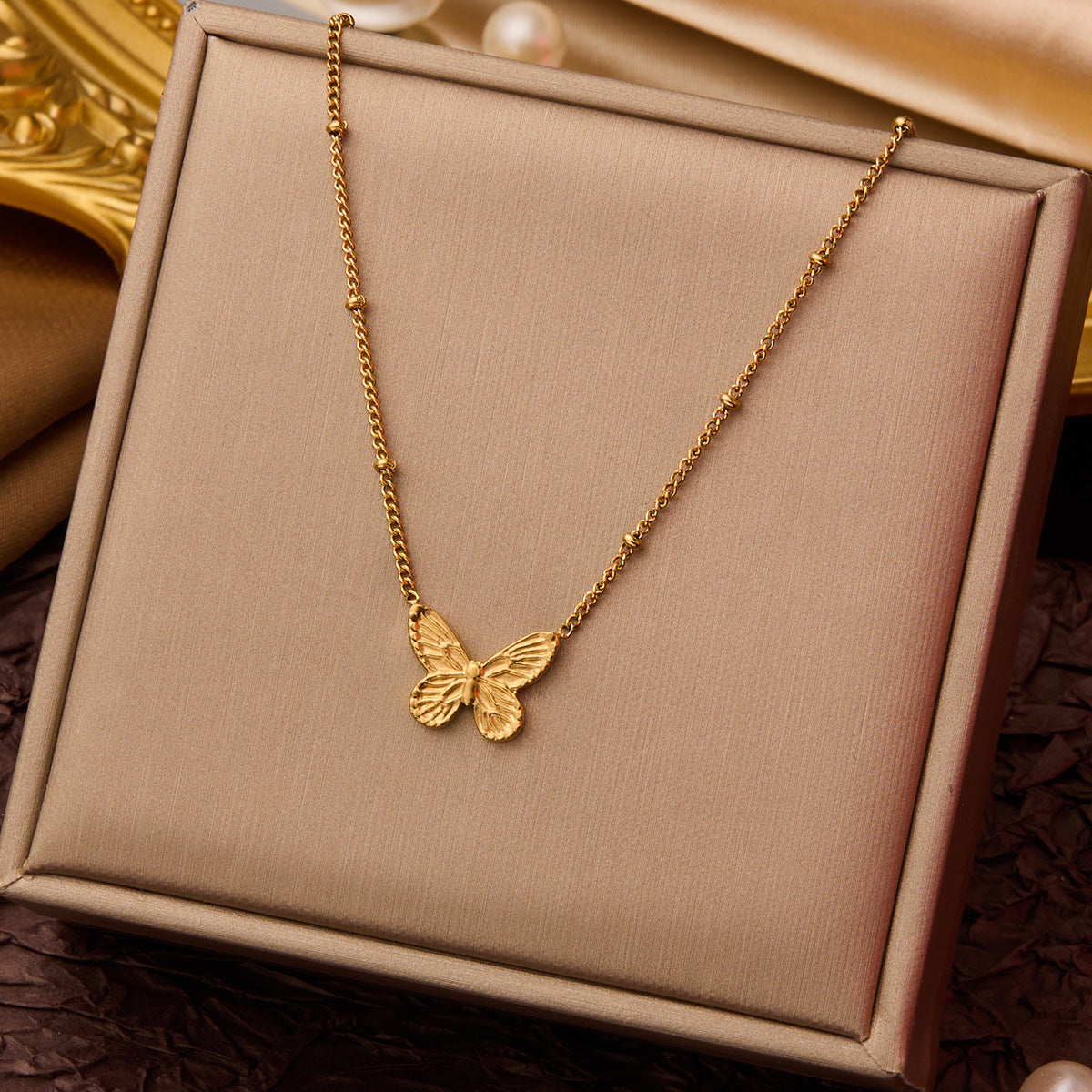 Women's Titanium Steel Clavicle Necklace — Summer Fashion