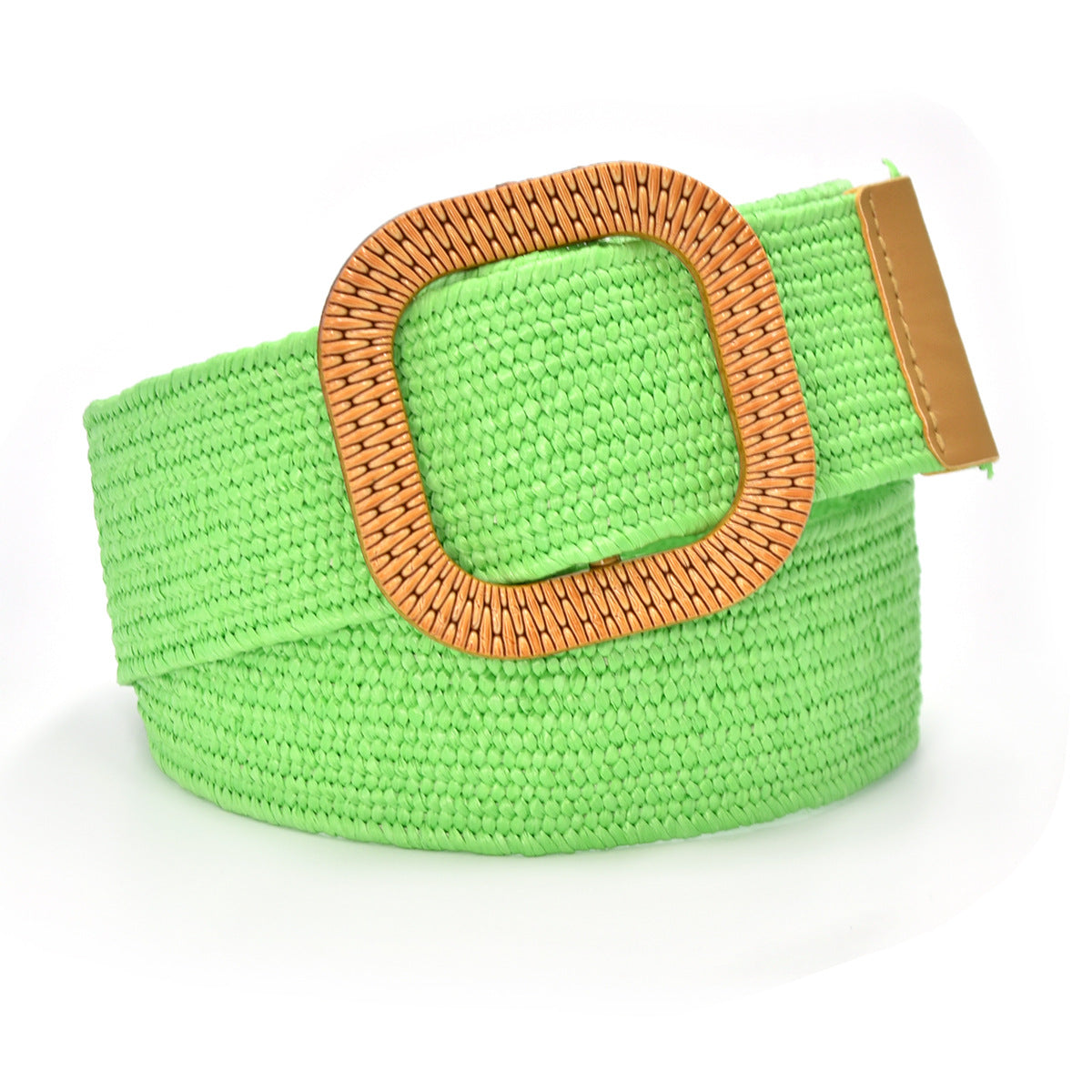 Pin buckle elastic versatile woven belt