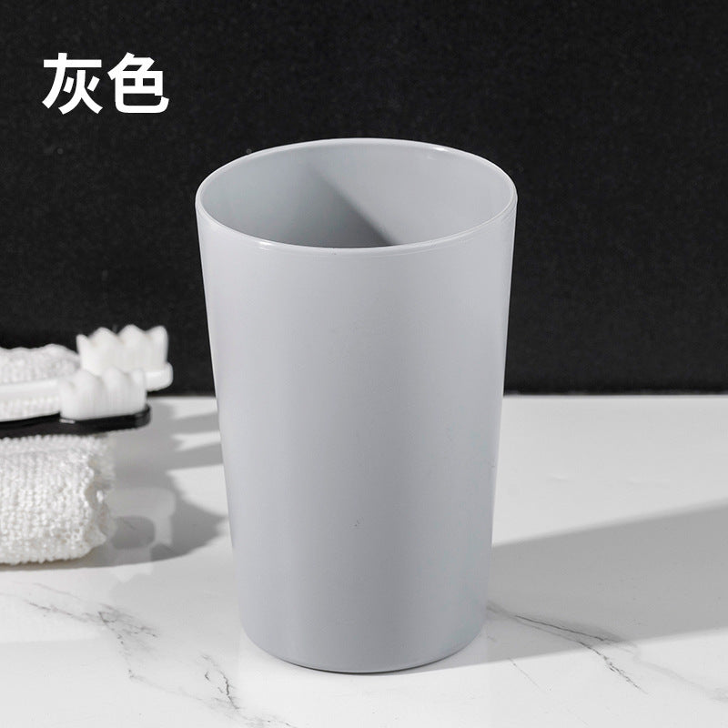 Frosted Plastic Toothbrush Cup