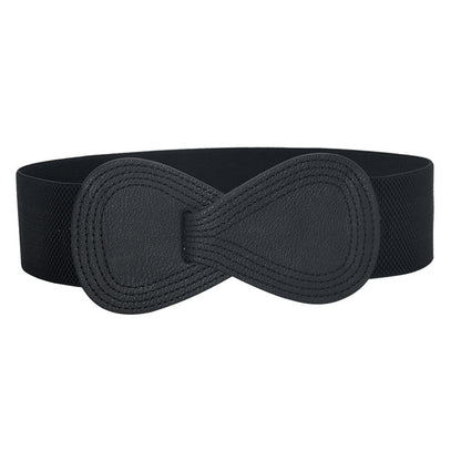Bow elastic belt ladies