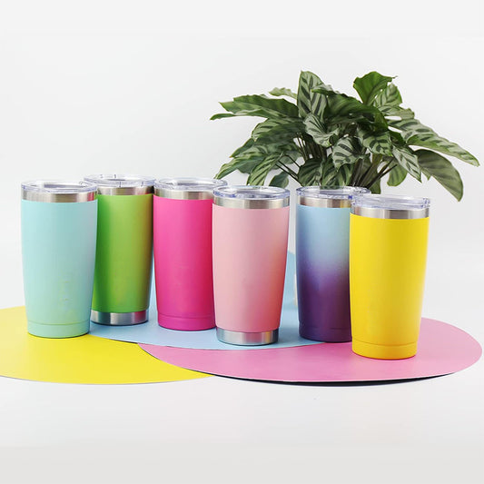 Sealed transparent cover thermos cup