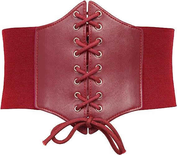 Elastic Wide Waist Belt Ladies