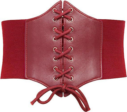 Elastic Wide Waist Belt Ladies