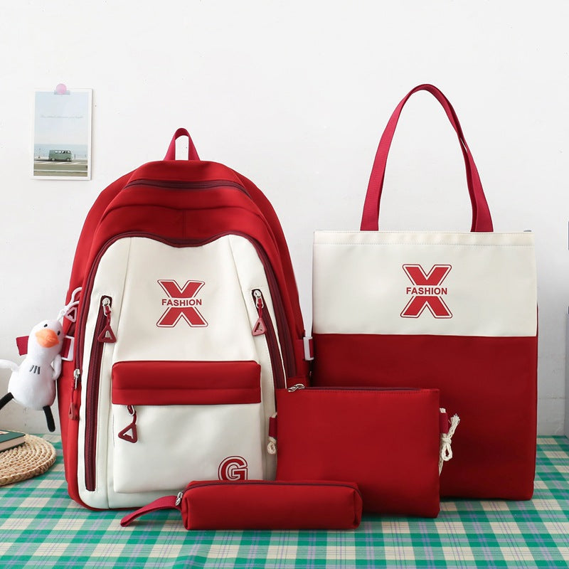Mochila para estudiantes versátil y de gran capacidad 