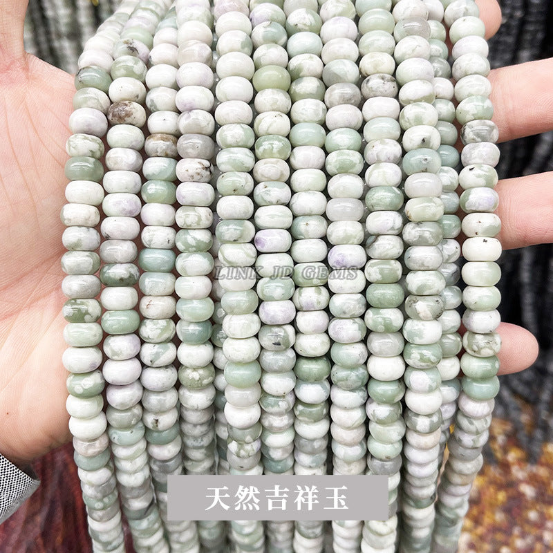 6 * 4Mm natural stone crystal abacus beads loose beads