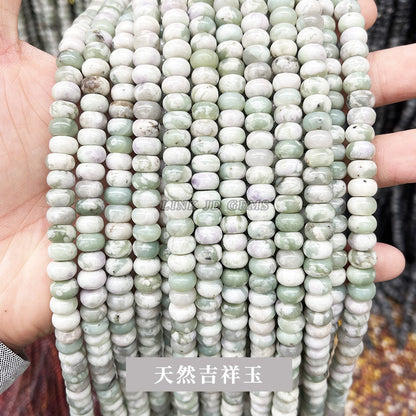 6 * 4Mm natural stone crystal abacus beads loose beads