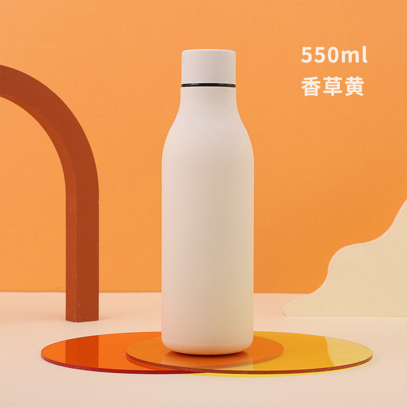 Thermos bottle rubber paint outdoor sports water cup