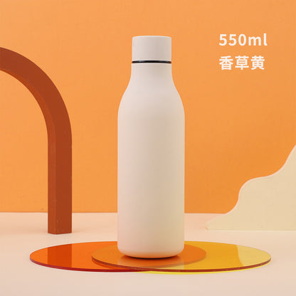 Thermos bottle rubber paint outdoor sports water cup