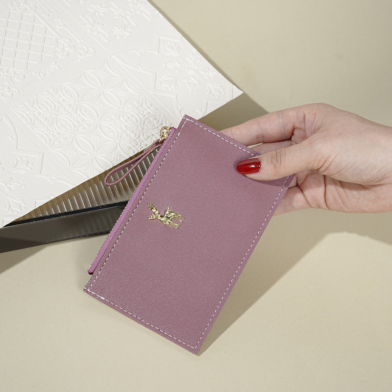 Casual deer fashion wallet