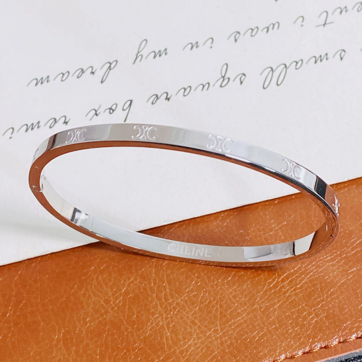 Titanium Steel Arc de Triomphe Bracelet