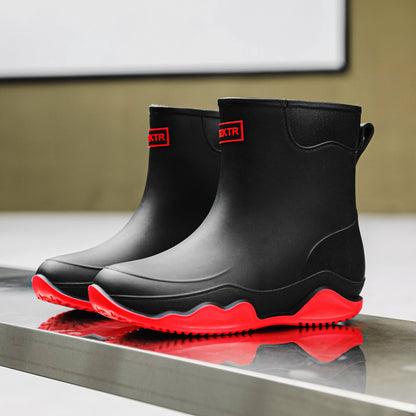Rain boots outdoor fishing kitchen water shoes