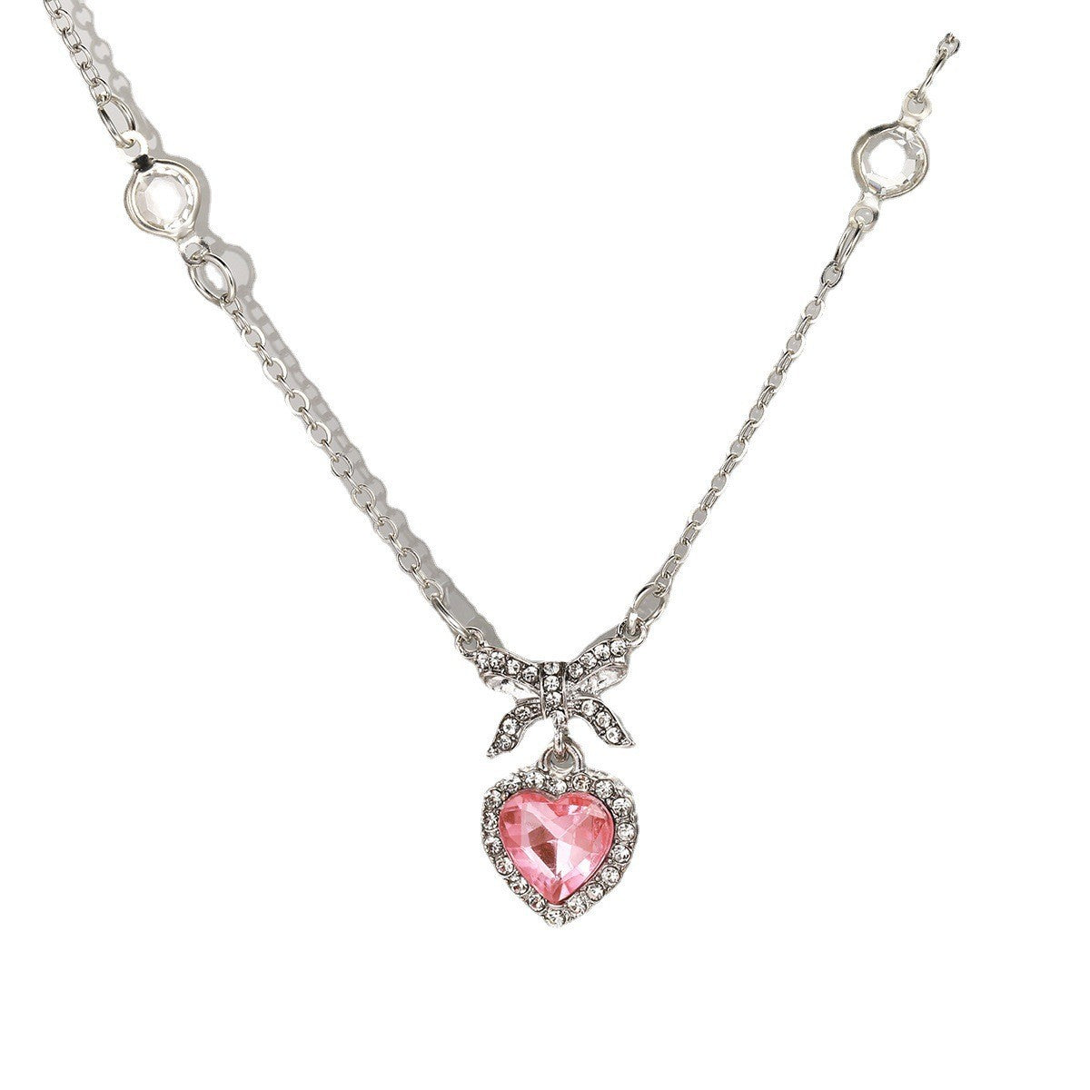 Princess Knot Love Bow Necklace