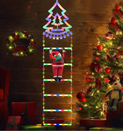Luz de escalera de Papá Noel 