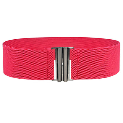 Elastic elastic waist seal metal buckle
