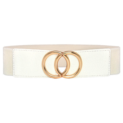 Black elastic elastic wide waist seal European and American