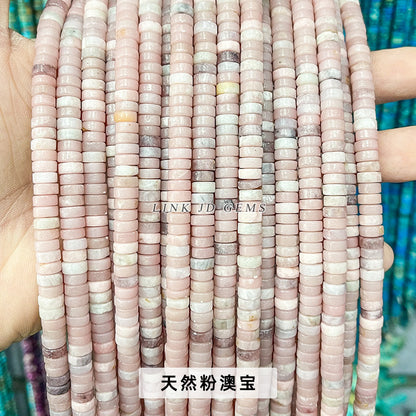 3 * 6Mm natural stone right angle disc loose beads