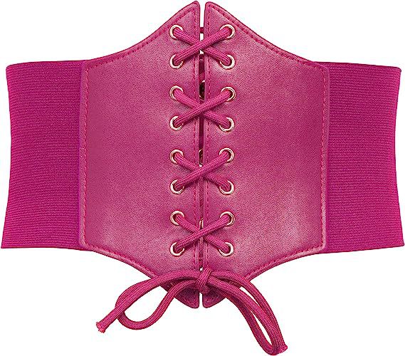 Elastic Wide Waist Belt Ladies