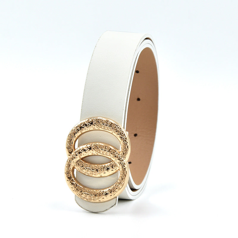 Simple and versatile multi-color thin belt