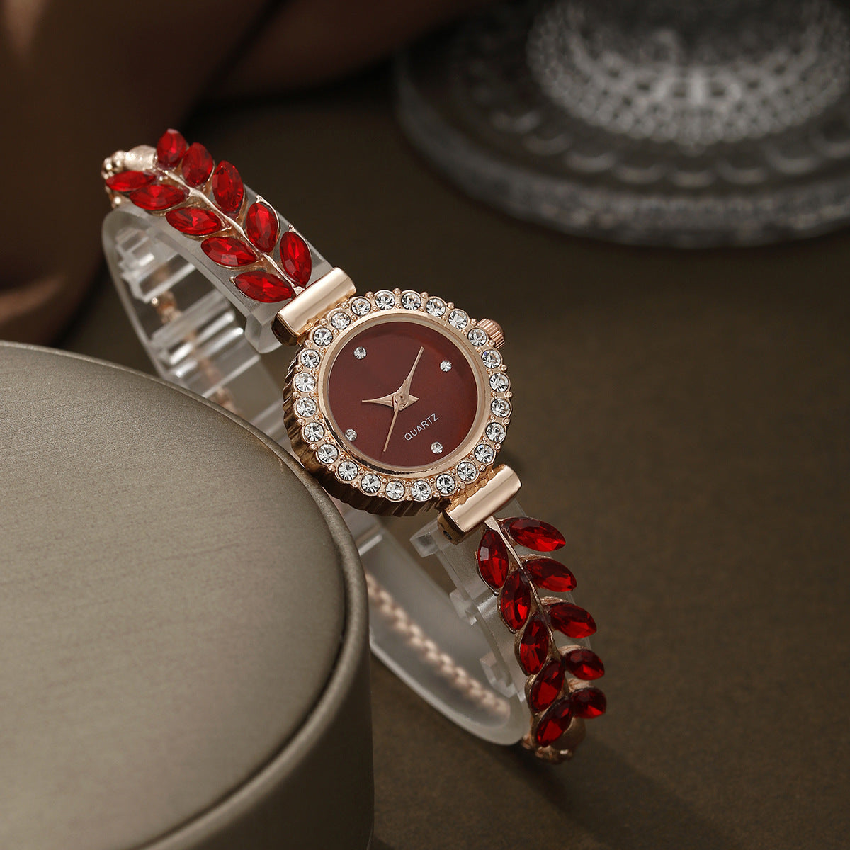 Quartz watch jewelry set wholesale