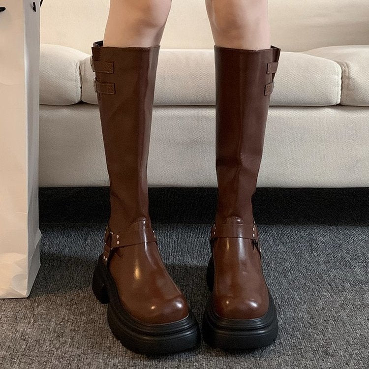 Brown boots