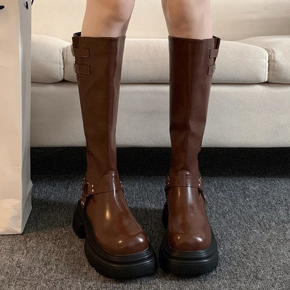 Brown boots