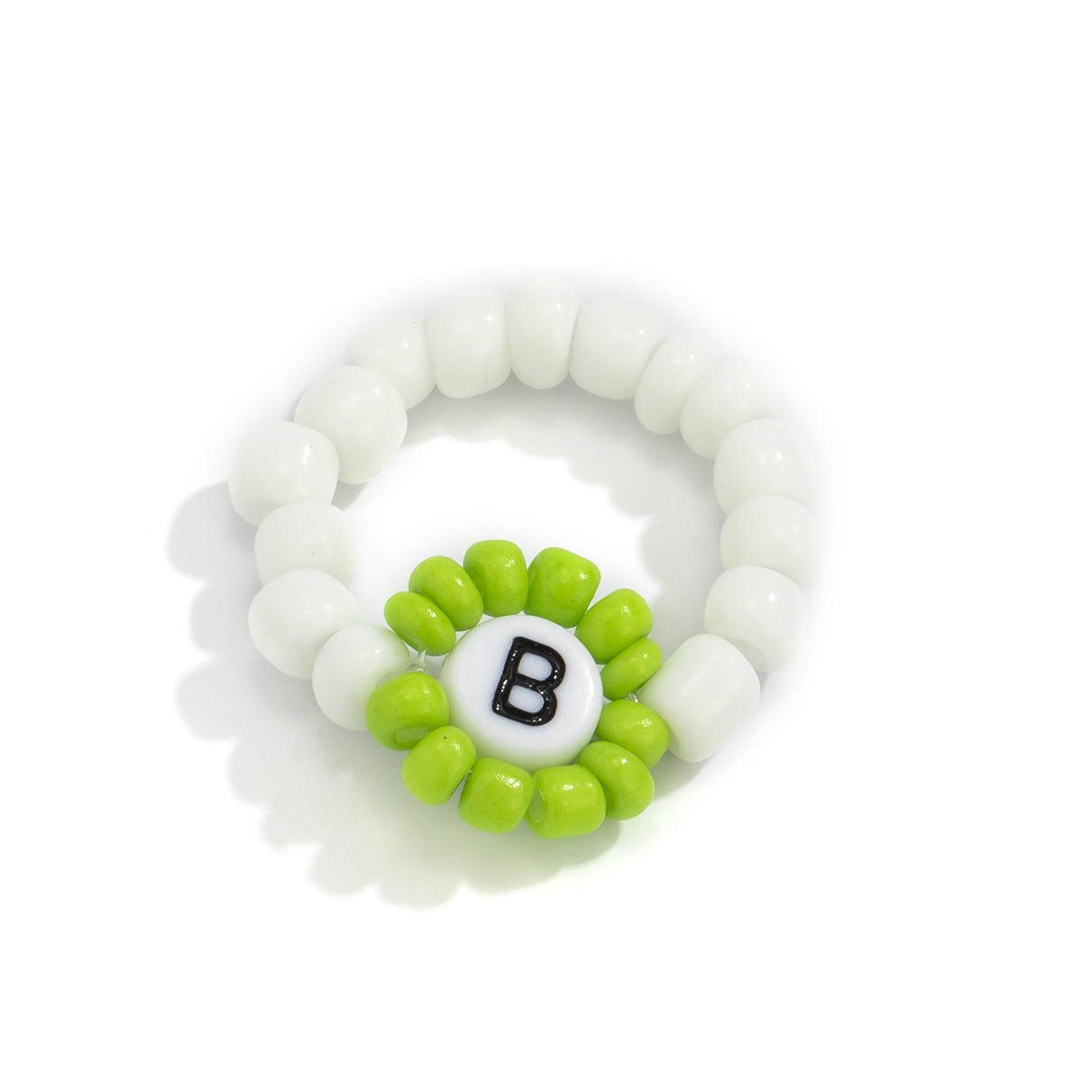 Acrylic letter beaded necklace