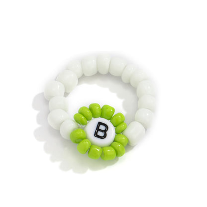 Acrylic letter beaded necklace