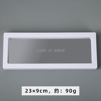 PE white transparent film suspended display packaging box