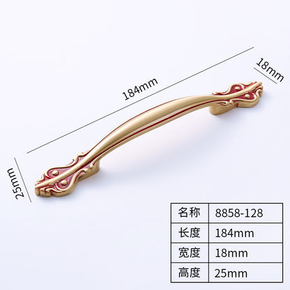 Chinese cabinet door handle brass new