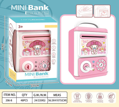 Fingerprint Money Bank, Password Safe for Boys and Girls