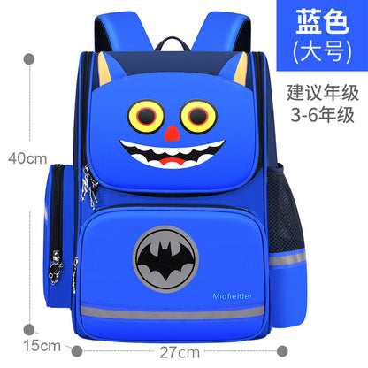 Cartoon printed logo backpack
