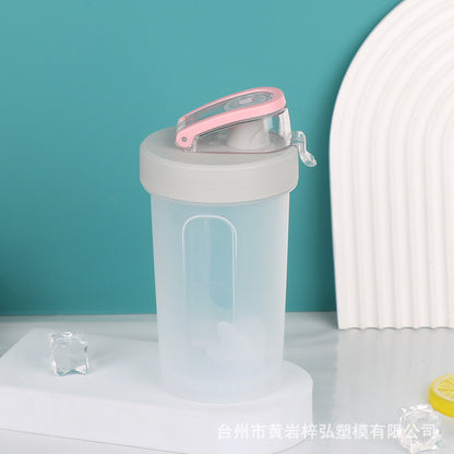 300ML sports shaking cup mixing cup