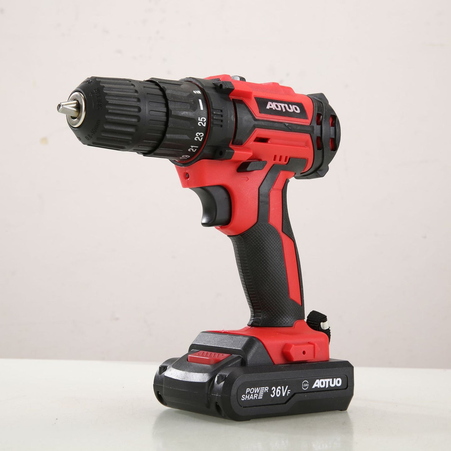 Upgraded 36V Lithium Drill & Electric Screwdriver - Cordless Rechargeable Tool