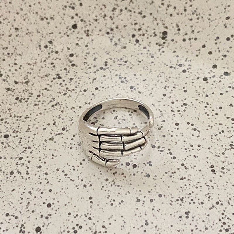 Dark Palm Ring Cool Hip Hop