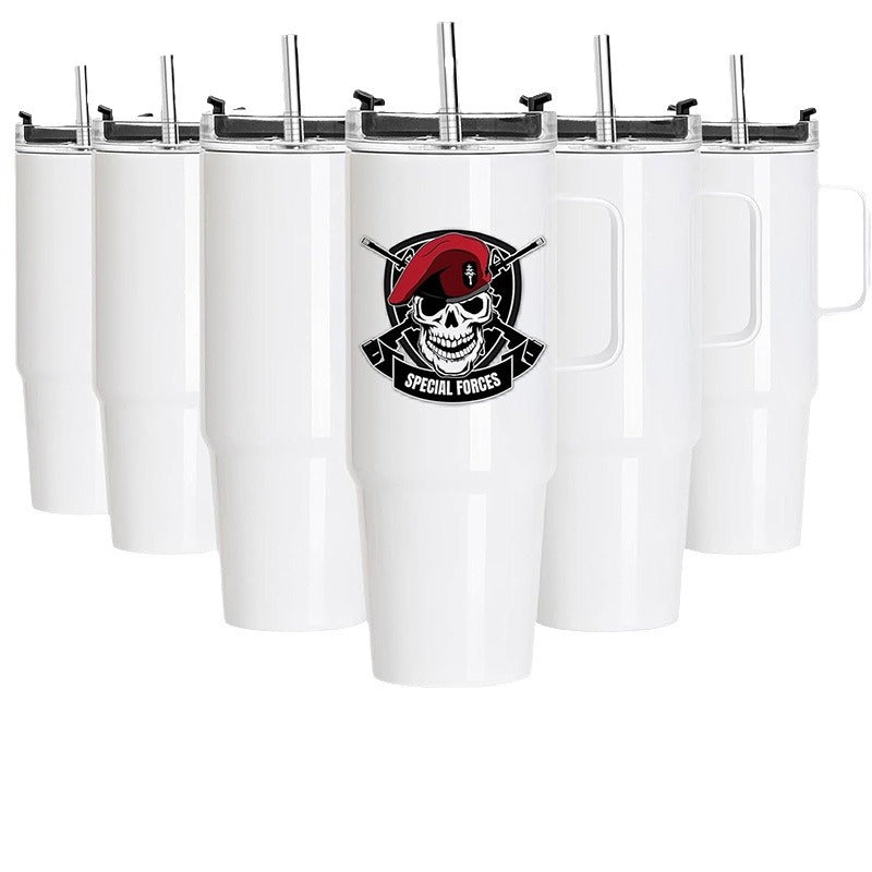 Stainless steel straw Bingba cup can be printed logo