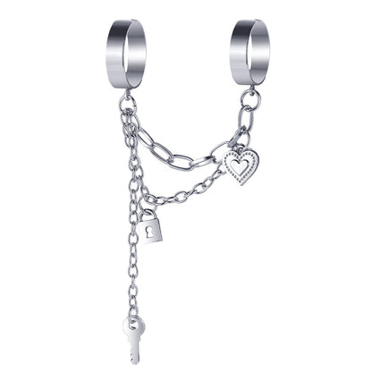 Chain two finger one piece ring wholesale