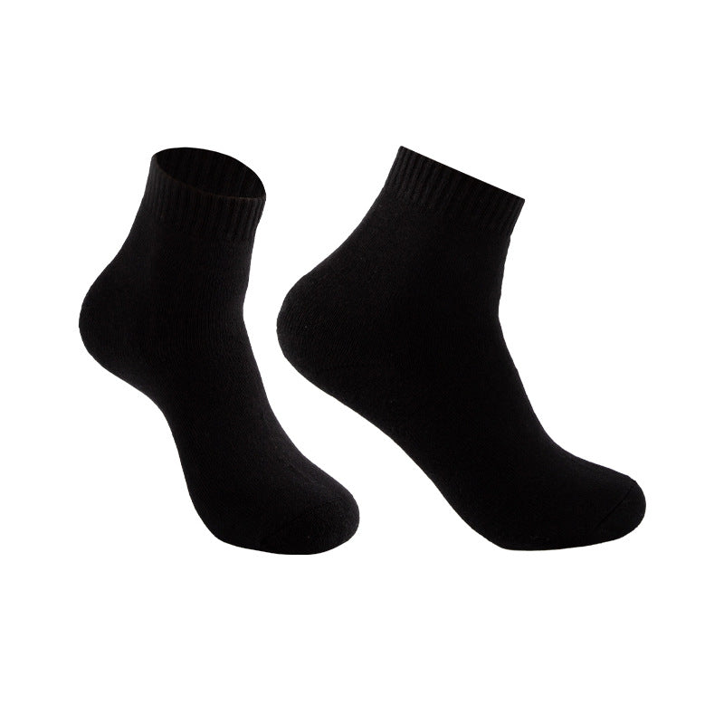Calcetines para correr con fondo de toalla grueso 