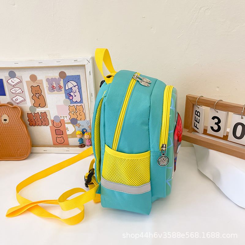 Children's cartoon spiderman backpack