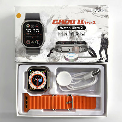 C800 Ultra 2 Bluetooth Calling Men's Sports Watch