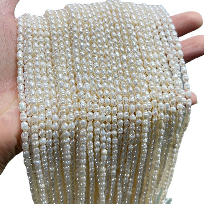 3.5-4 mm Natural Freshwater Baroque Pearl