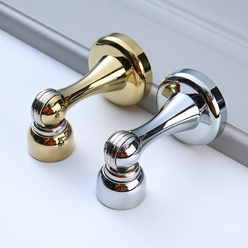 Brass plated bright gold bright silver door suction