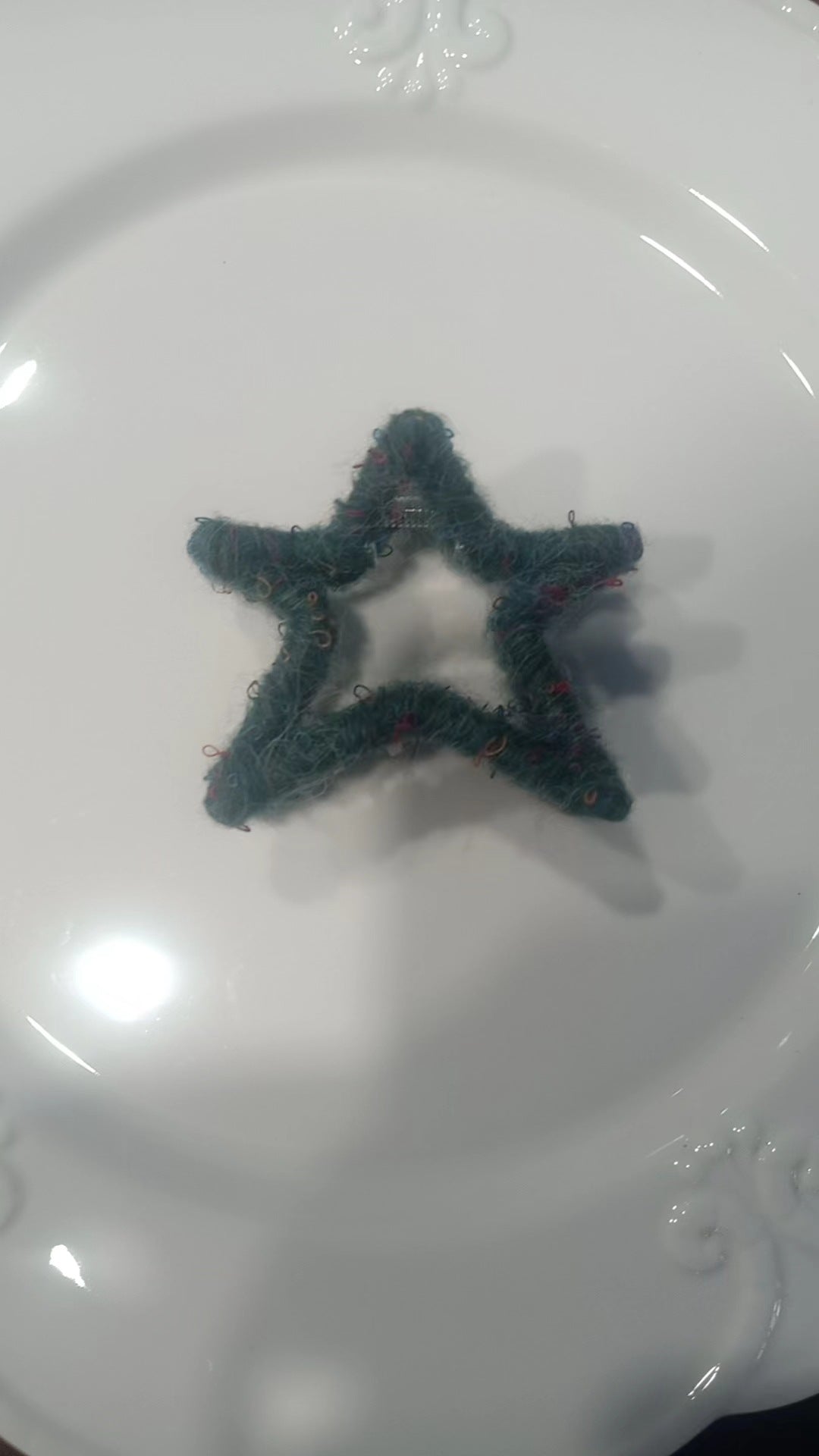 Autumn Winter Star Hair Clip