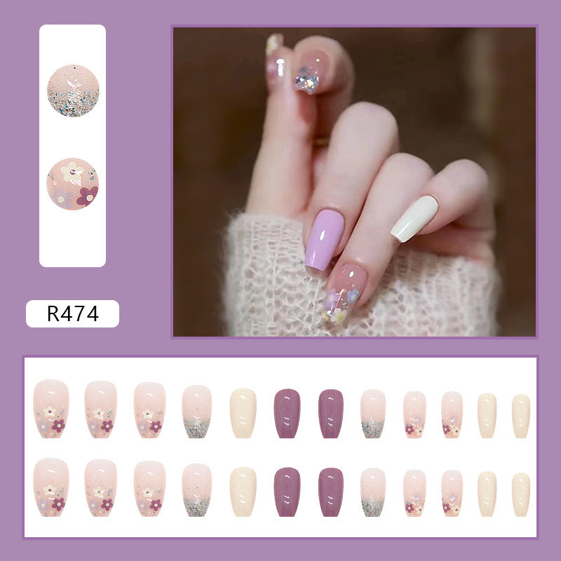 Fresh Nail Stickers Wearable Waterproof Premium
