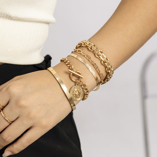 Pulsera de moda con joyas de retrato 