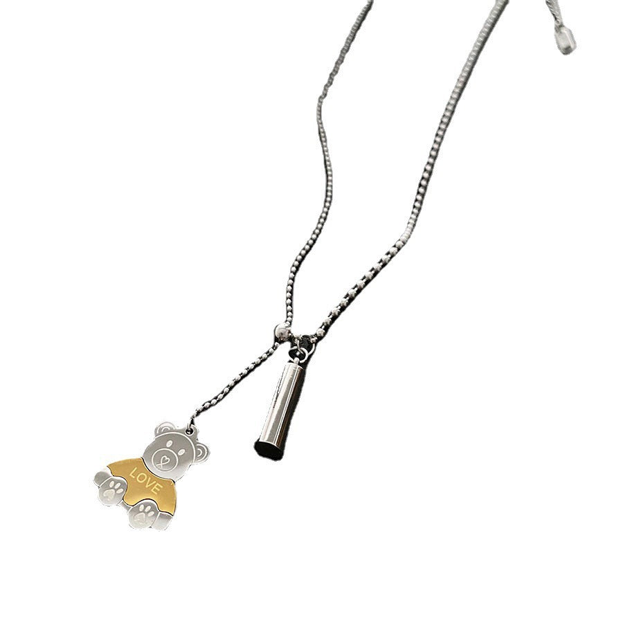 Bear pull necklace
