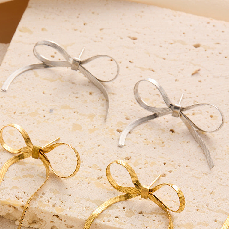 Personalized Gold-Plated Titanium Steel Snake Chain Choker